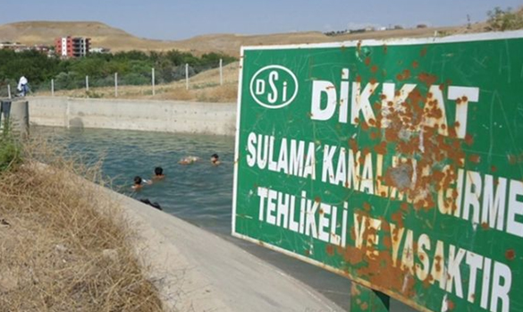 Sulama Birliği, vatandaşları boğulma olaylarına karşı uyardı