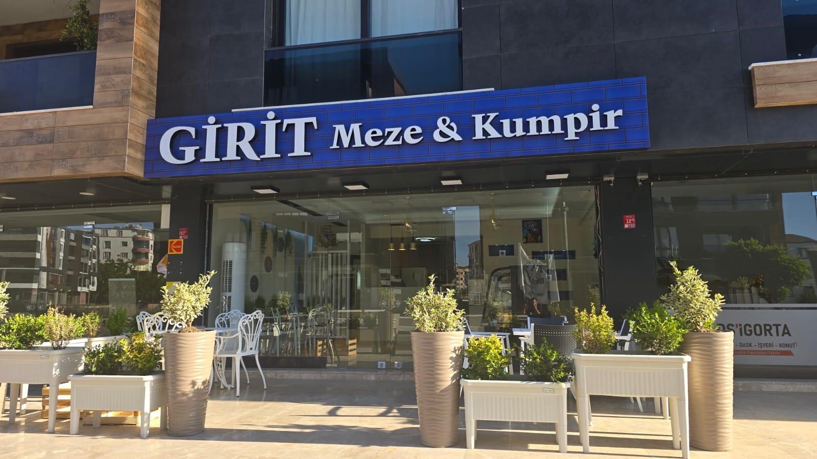 Girit Meze ve Kumpir evi açıldı