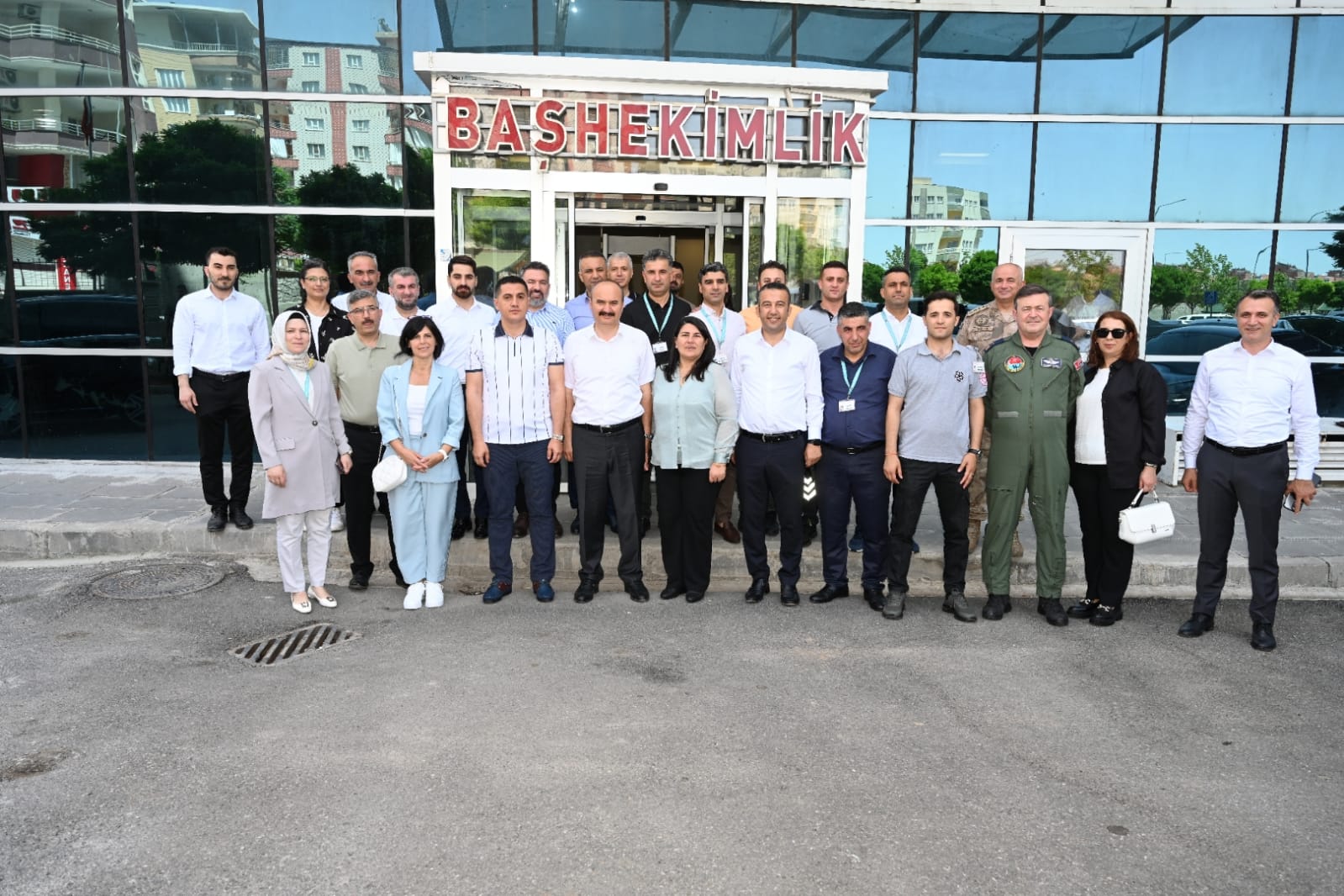 Batman Eğitim ve Araştırma Hastanesinde bayramlaşma