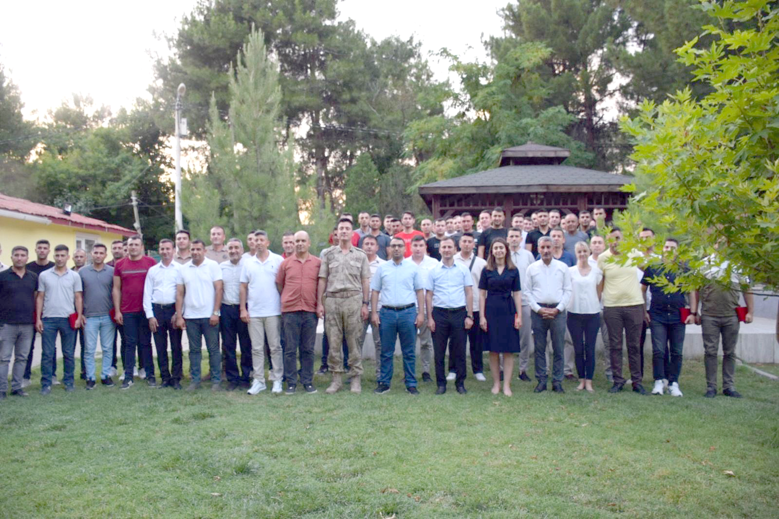 Tayini çıkan Jandarma personellerine veda yemeği düzenlendi