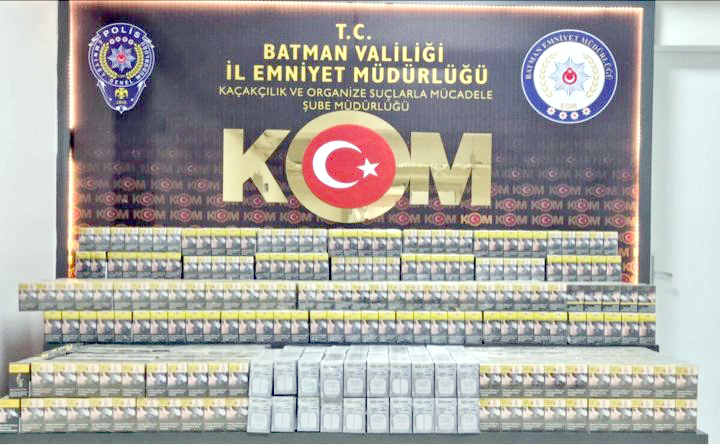 Yakıt tankerinde kaçak sigara ele geçirildi