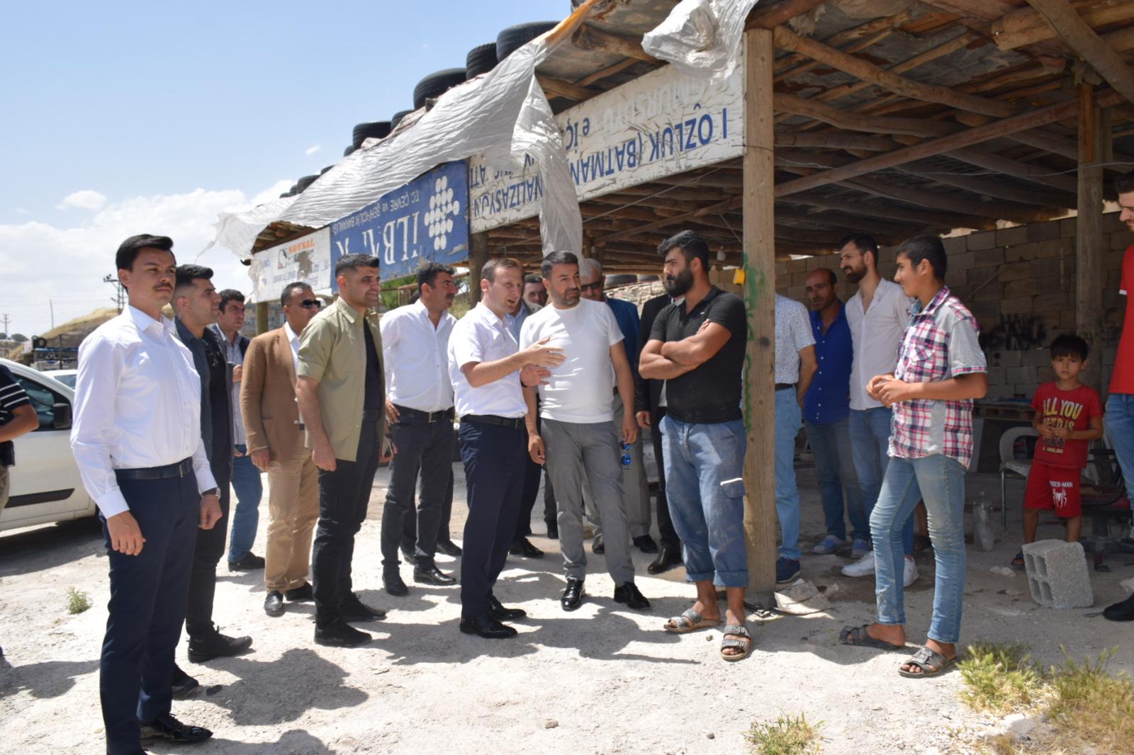 Kaymakam Güngör, esnaf ziyareti yaptı