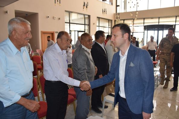 KAYMAKAM EKREM GÜNGÖR, KURBAN BAYRAMI MÜNASEBETİYLE KOZLUK HALKI İLE BAYRAMLAŞTI