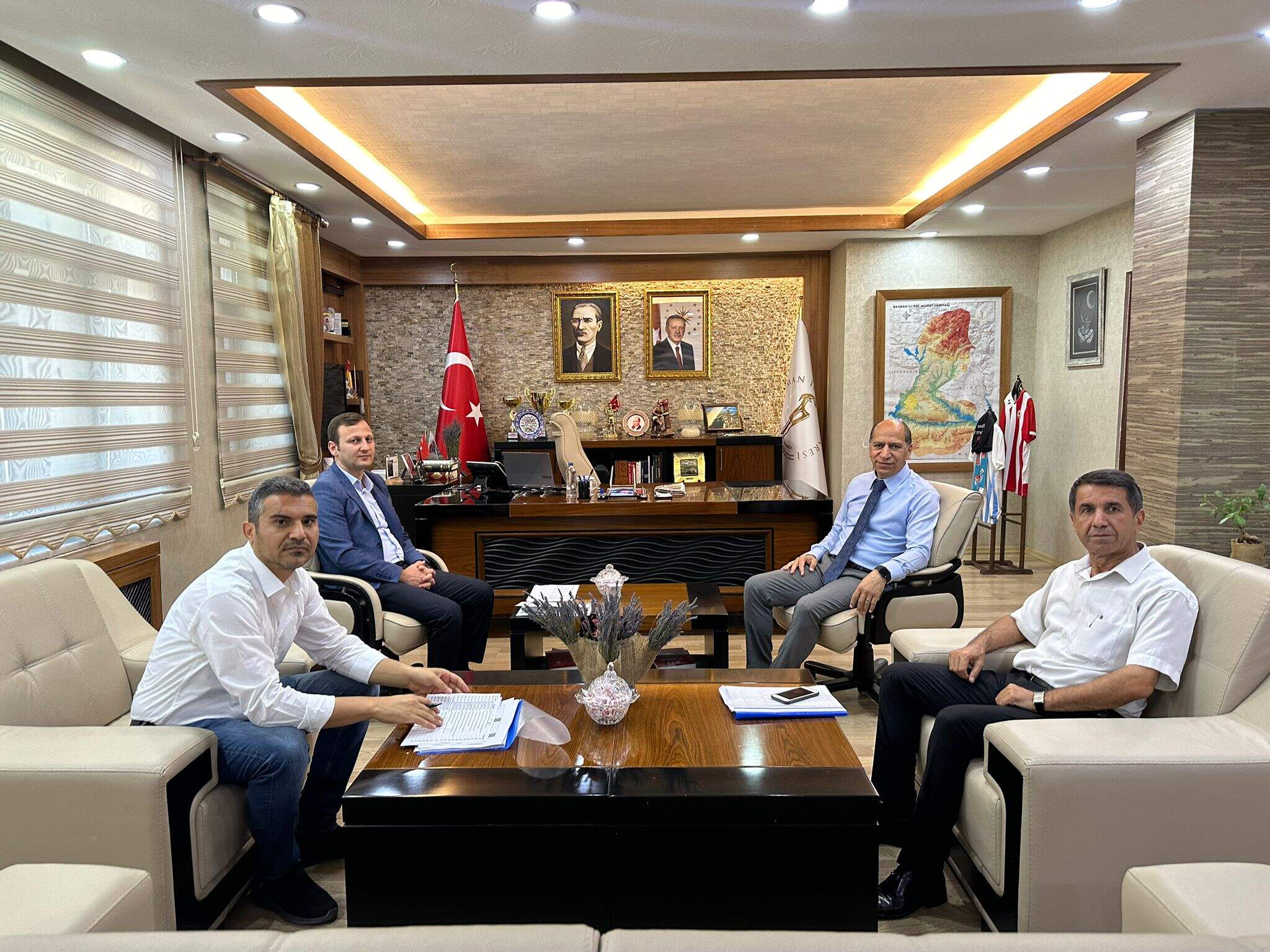 İl Özel İdaresinde koordinasyon toplantısı yapıldı