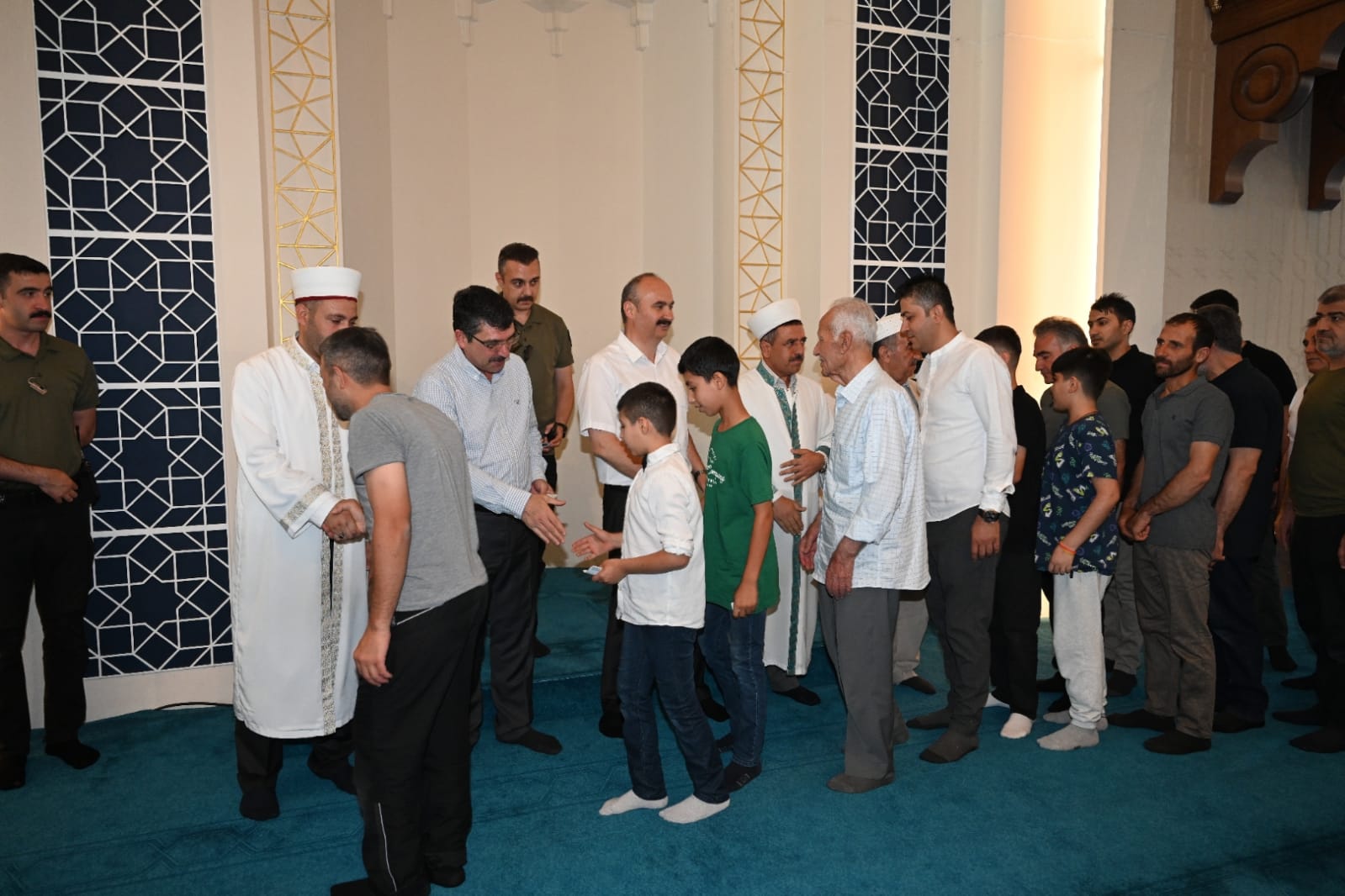 Necat Nasıroğlu Külliyesinde bayramlaşma düzenlendi