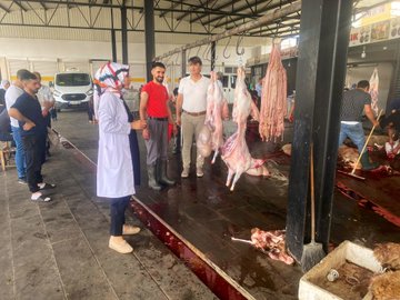 Kurban kesimleri devam ediyor