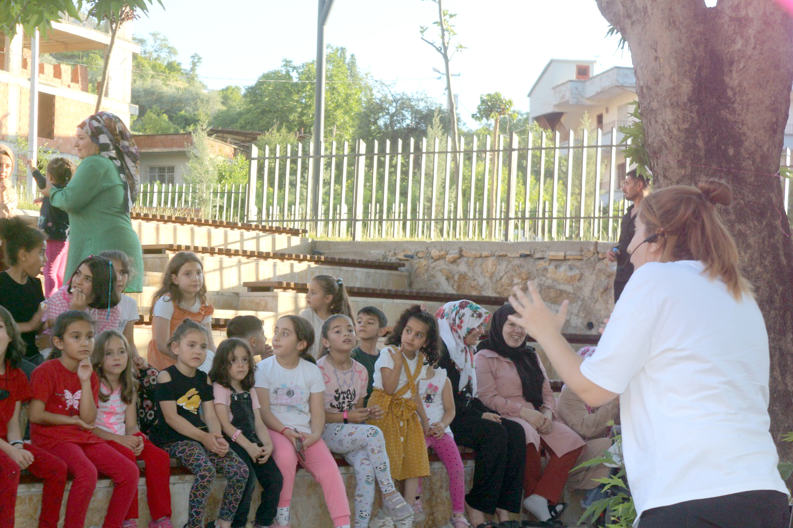 Masal dinletisi yapıldı