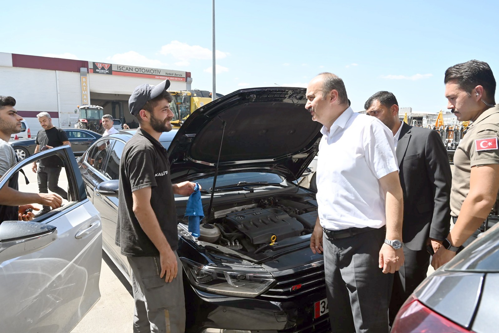 Sanayi esnafına ziyaret