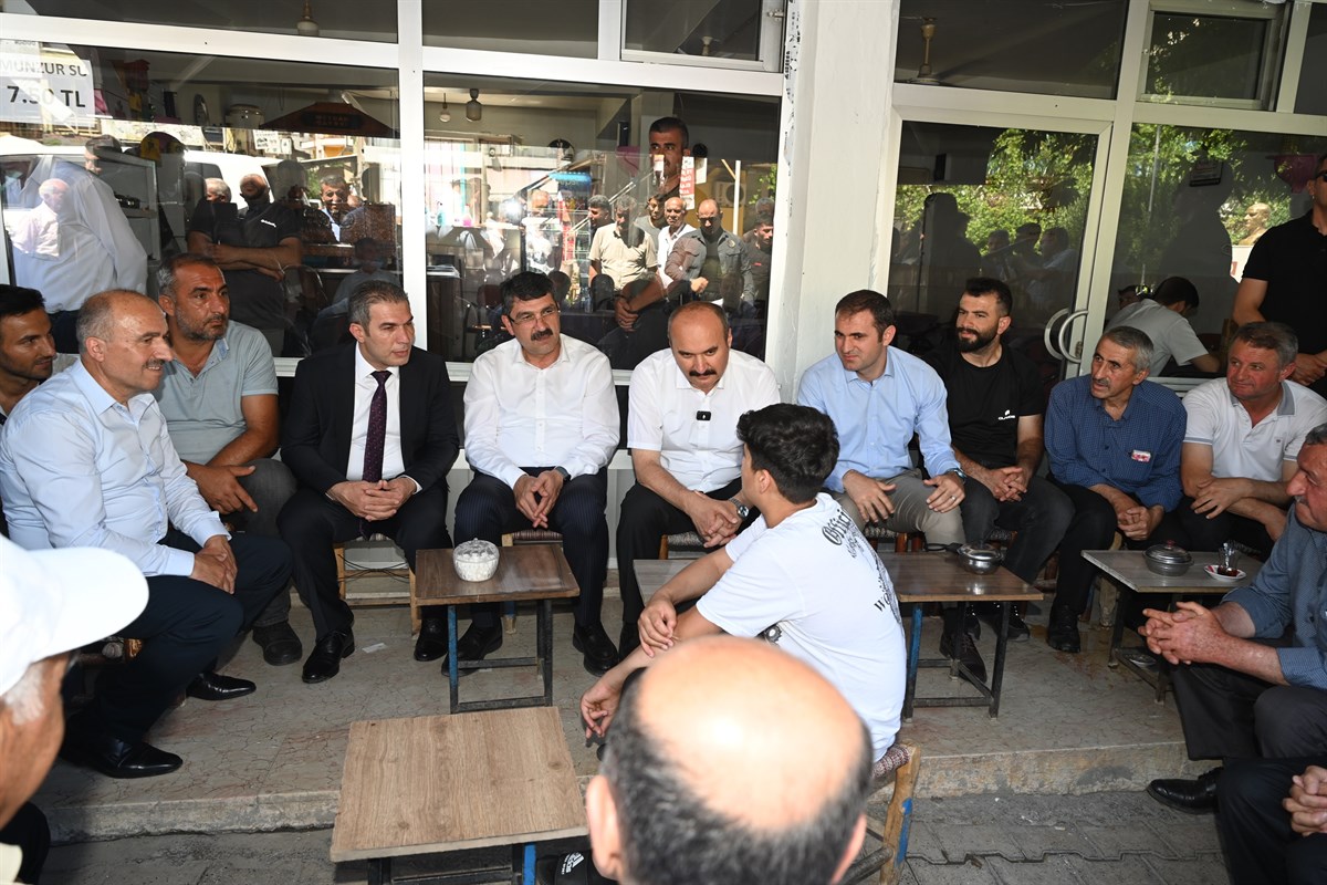 Vali Sason İlçesini ziyaret etti