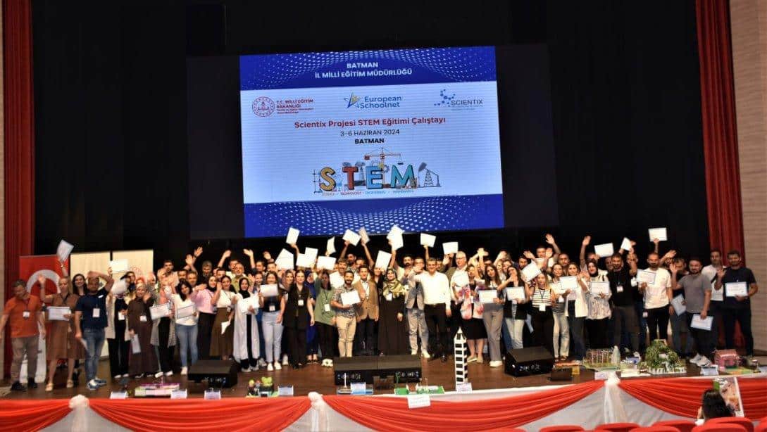 Scientix Projesi STEM eğitim çalıştayı sona erdi