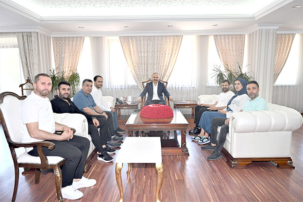 TÜRES, Vali Canalp’ı ziyaret etti