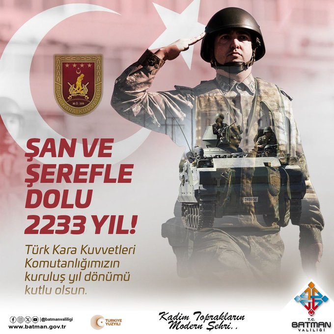 Batman Valiliği’nden Kutlama Mesajı