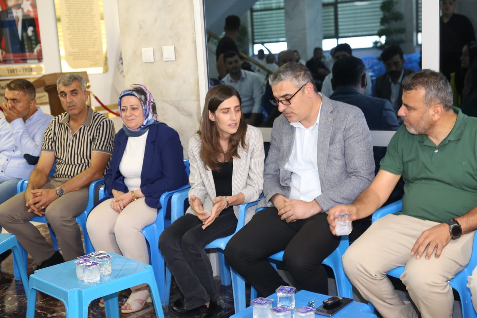 YENİDEN REFAH PARTİSİNDEN BELEDİYE’YE BAYRAM ZİYARETİ