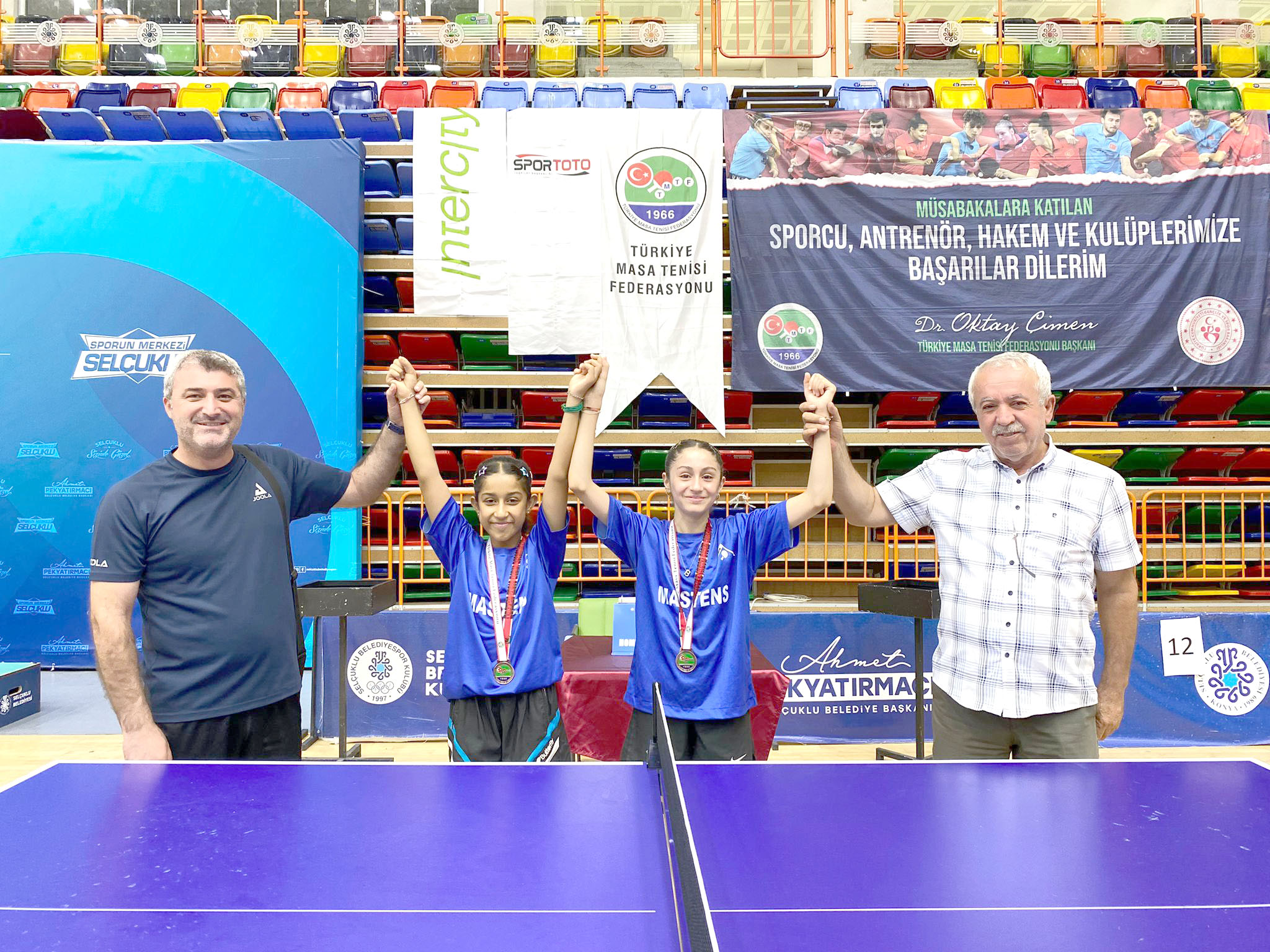 Masa Tenisi küçükler kategorisinde, Batmanlı sporcular büyük bir başarı elde etti