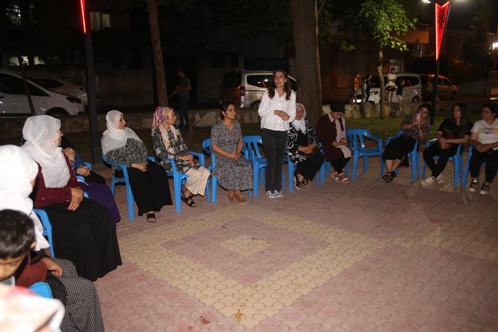 EŞ BAŞKANIMIZ SÖNÜK KADINLARI DİNLEDİ