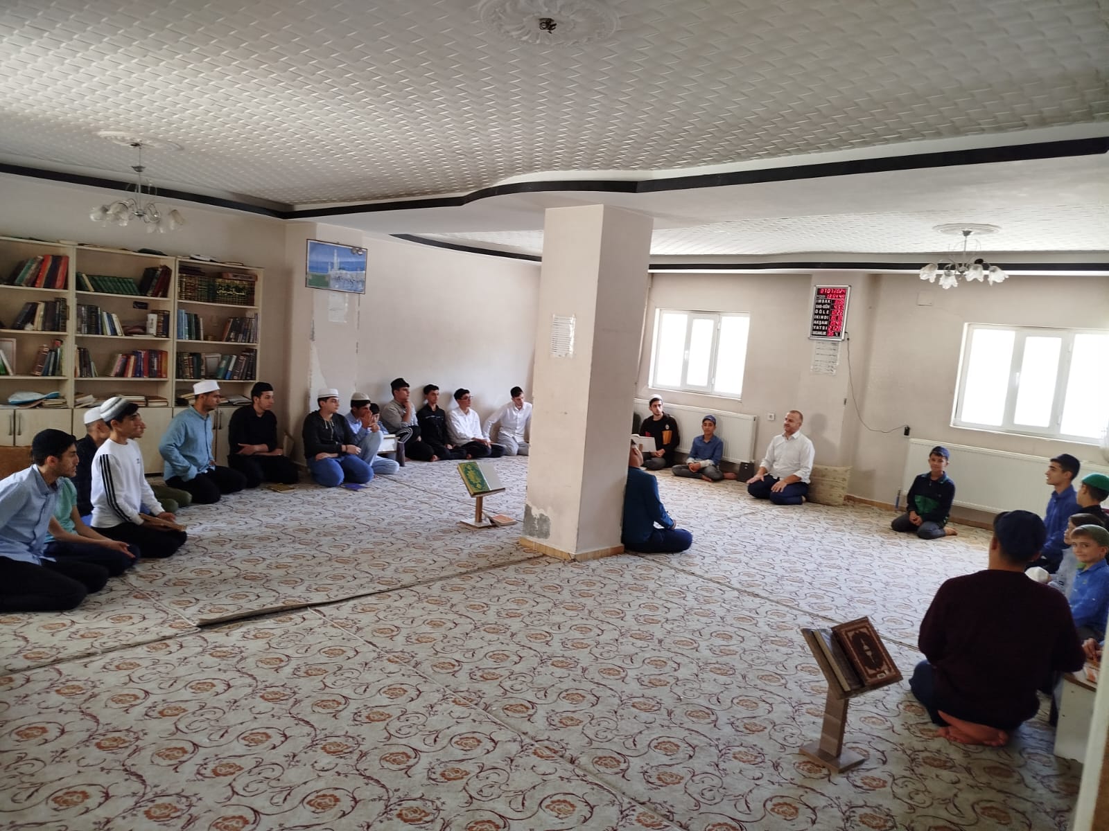 Hafızlık eğitimi gören öğrencilere ziyaret