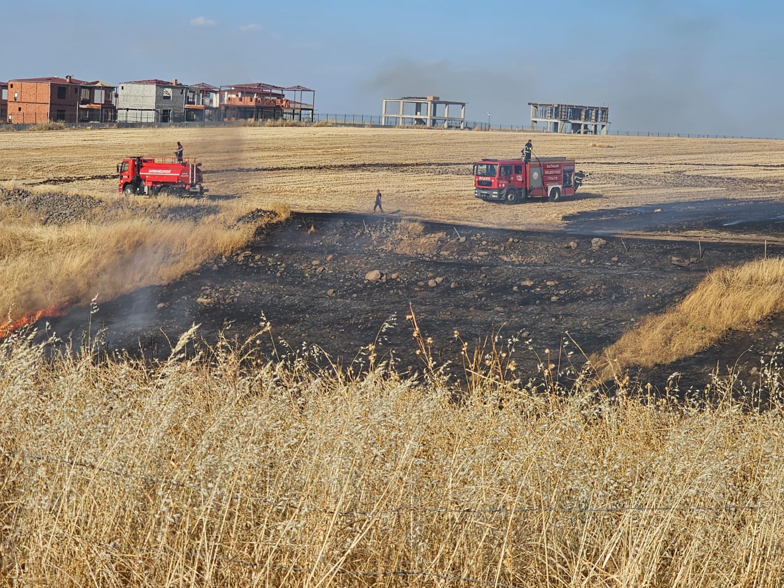 İTFAİYE EKİPLERİMİZ  3 AYDA 550 ÇAĞRIYA KOŞTU