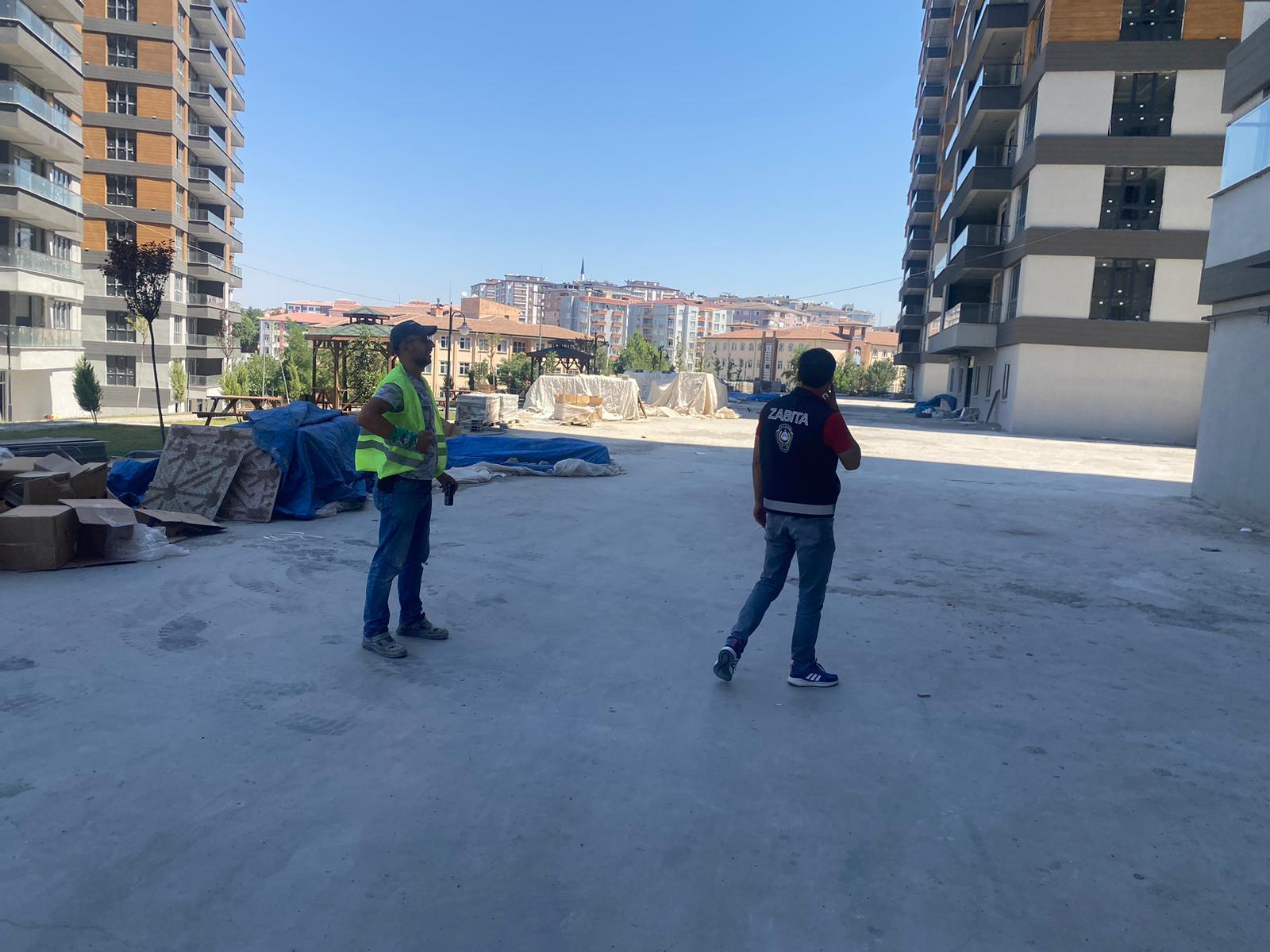 KPSS İÇİN İNŞAATLARA ARA VERİLDİ