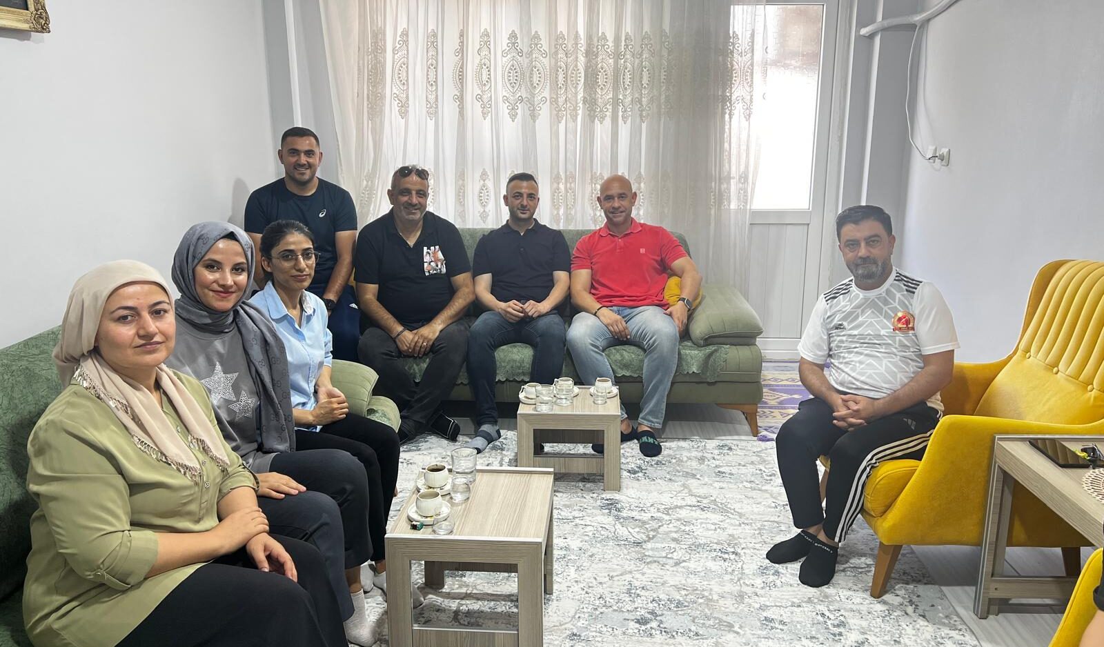 Mazlum Demir’in Ailesine Moral Ziyareti