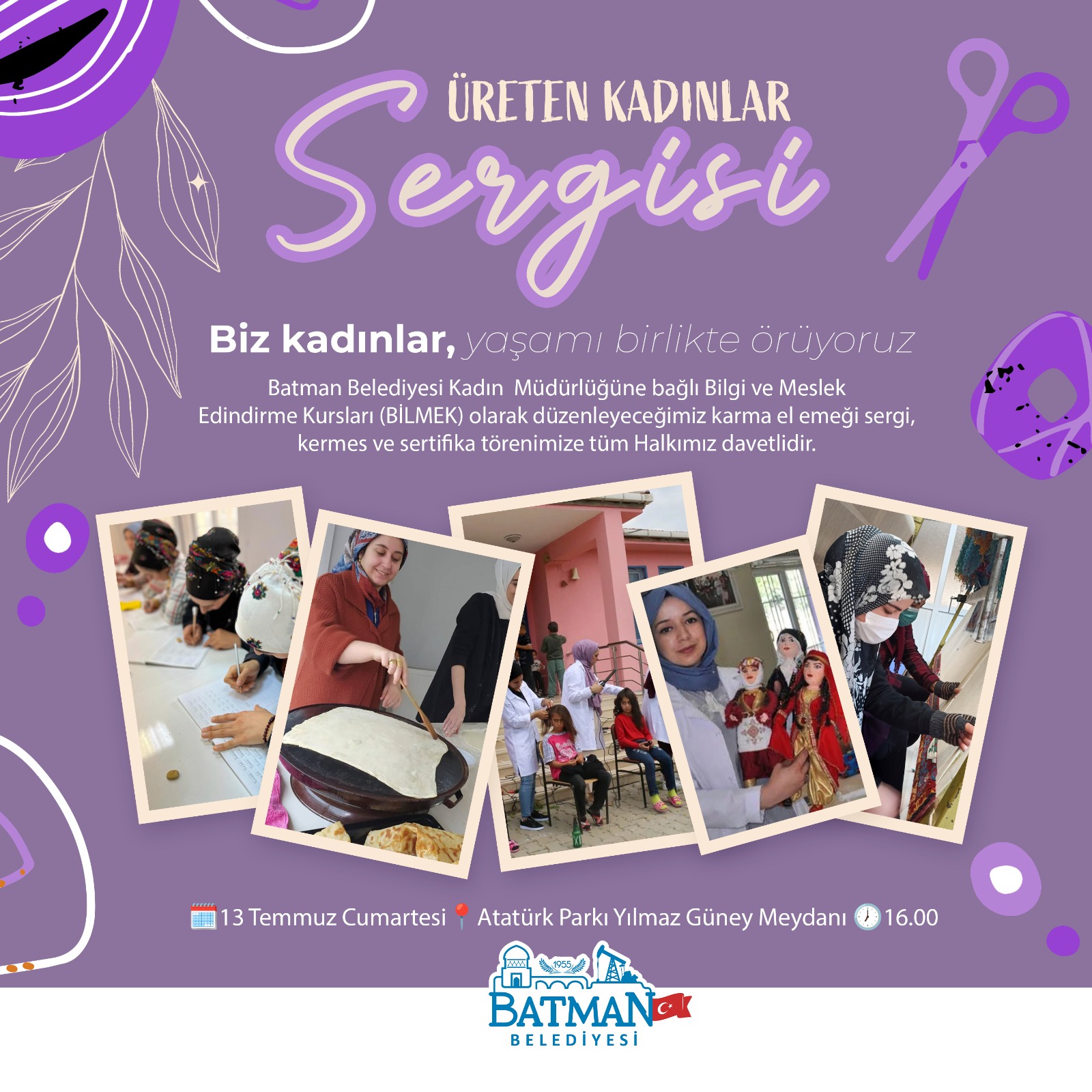 ÜRETEN KADINLAR SERGİSİ AÇILIYOR