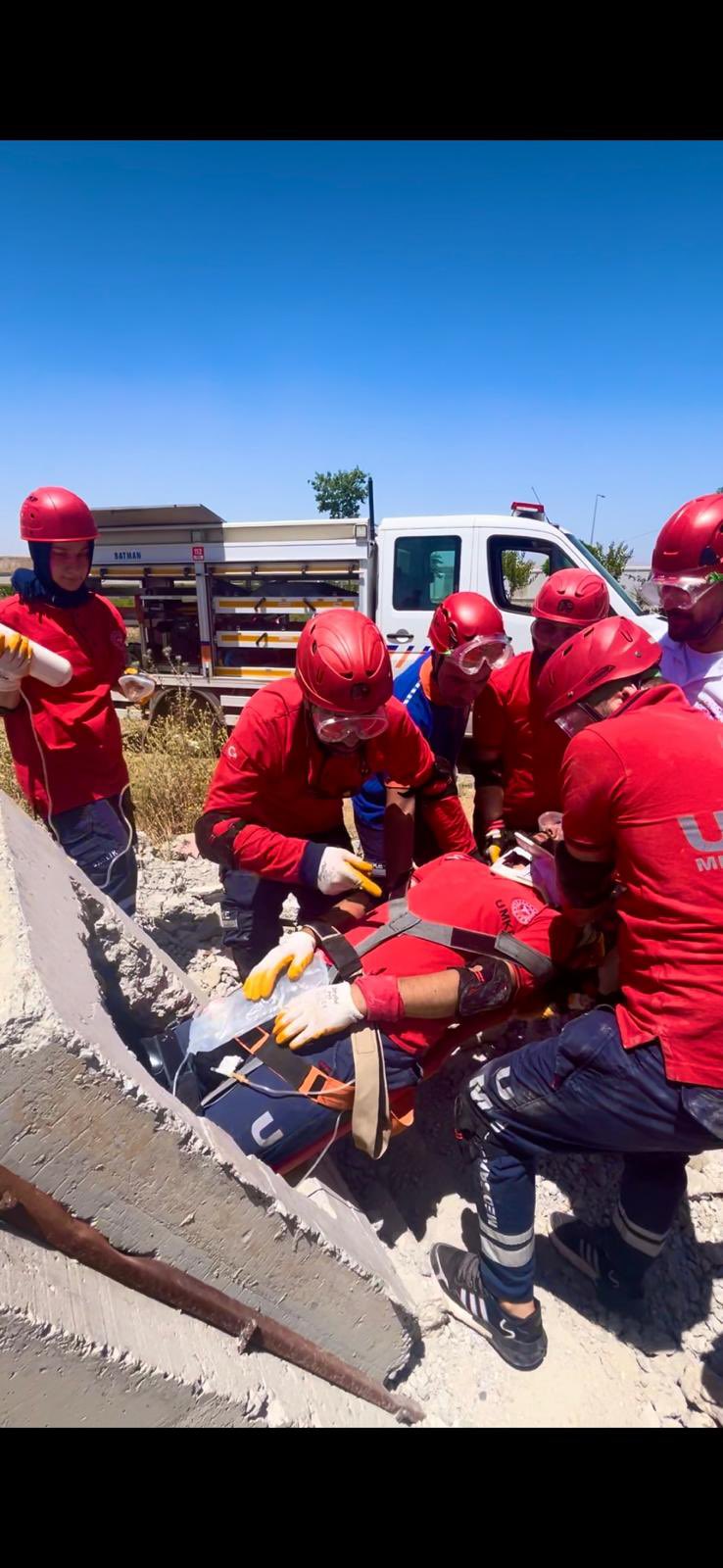 Arama Kurtarma eğitimi verildi
