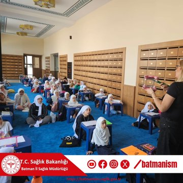 Kur’an Kursu kursiyerlerine ağız diş sağlığı eğitimi