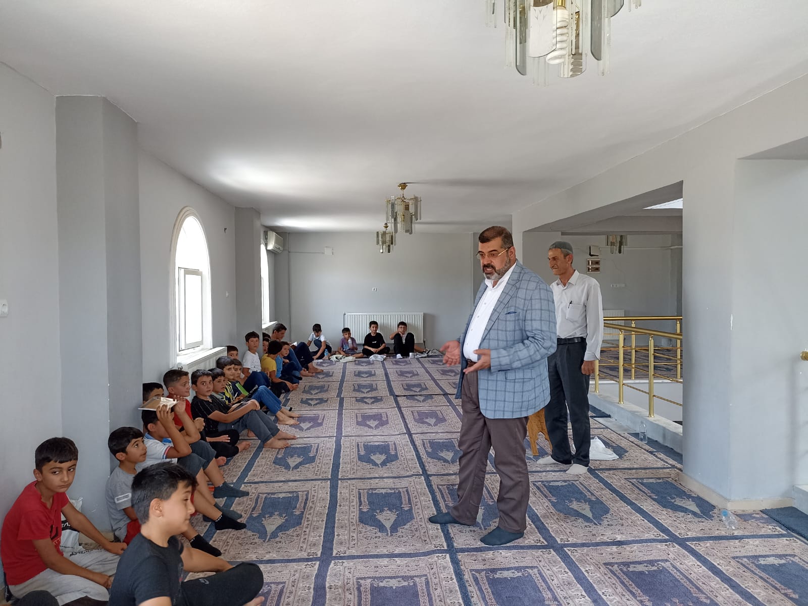 Mütfü Durmuş Kur’an Kurslarını ziyaret etti