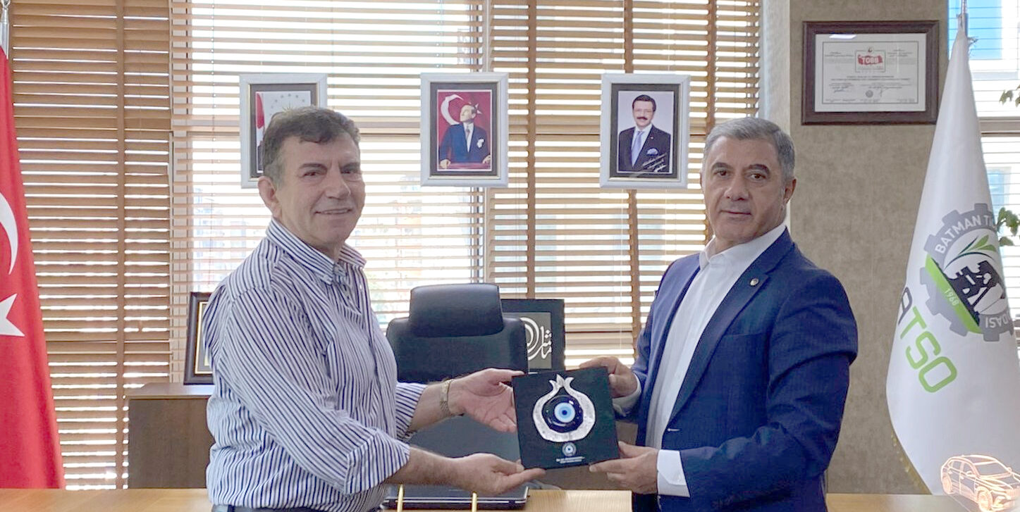 Diyarbakır Ticaret Borsasından BATSO’ya ziyaret