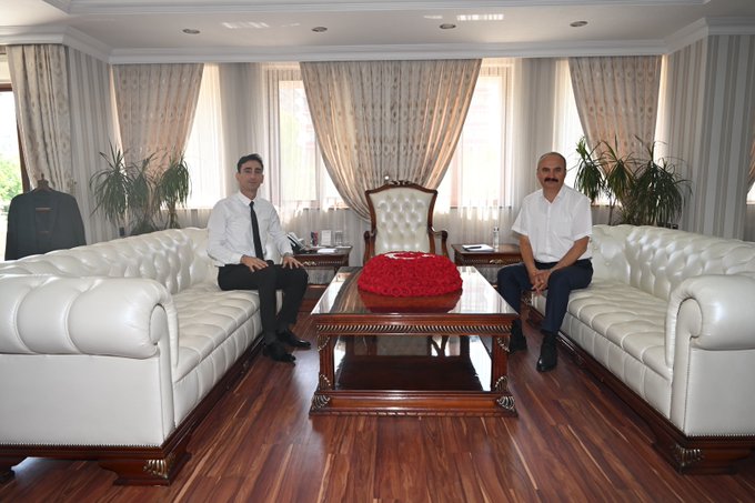 İdare Mahkemesi Başkanını kabul etti