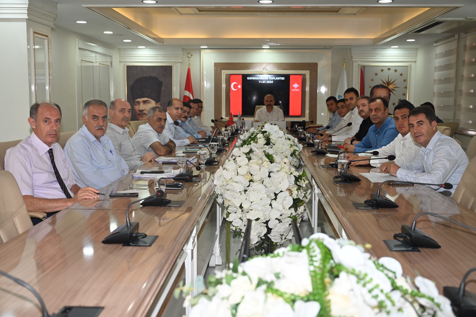 Kaymakamlar Toplantısı Yapıldı