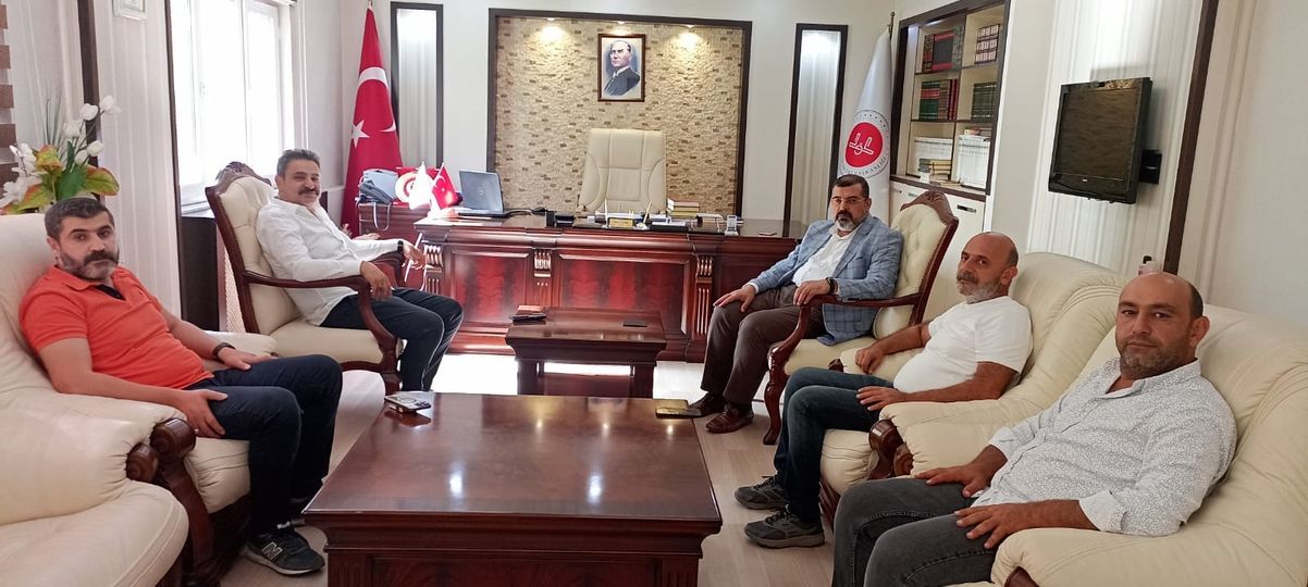 Kikan aşiretinden Müftü Durmuş’a ziyaret