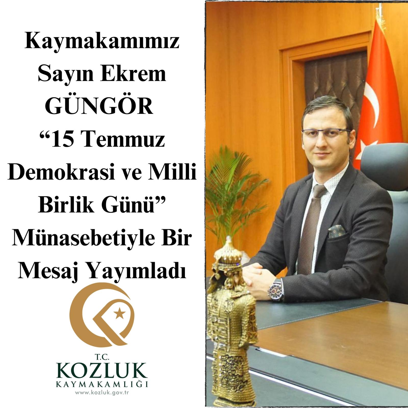 ‘Çanakkale ruhuyla darbecilere geçit vermedik’