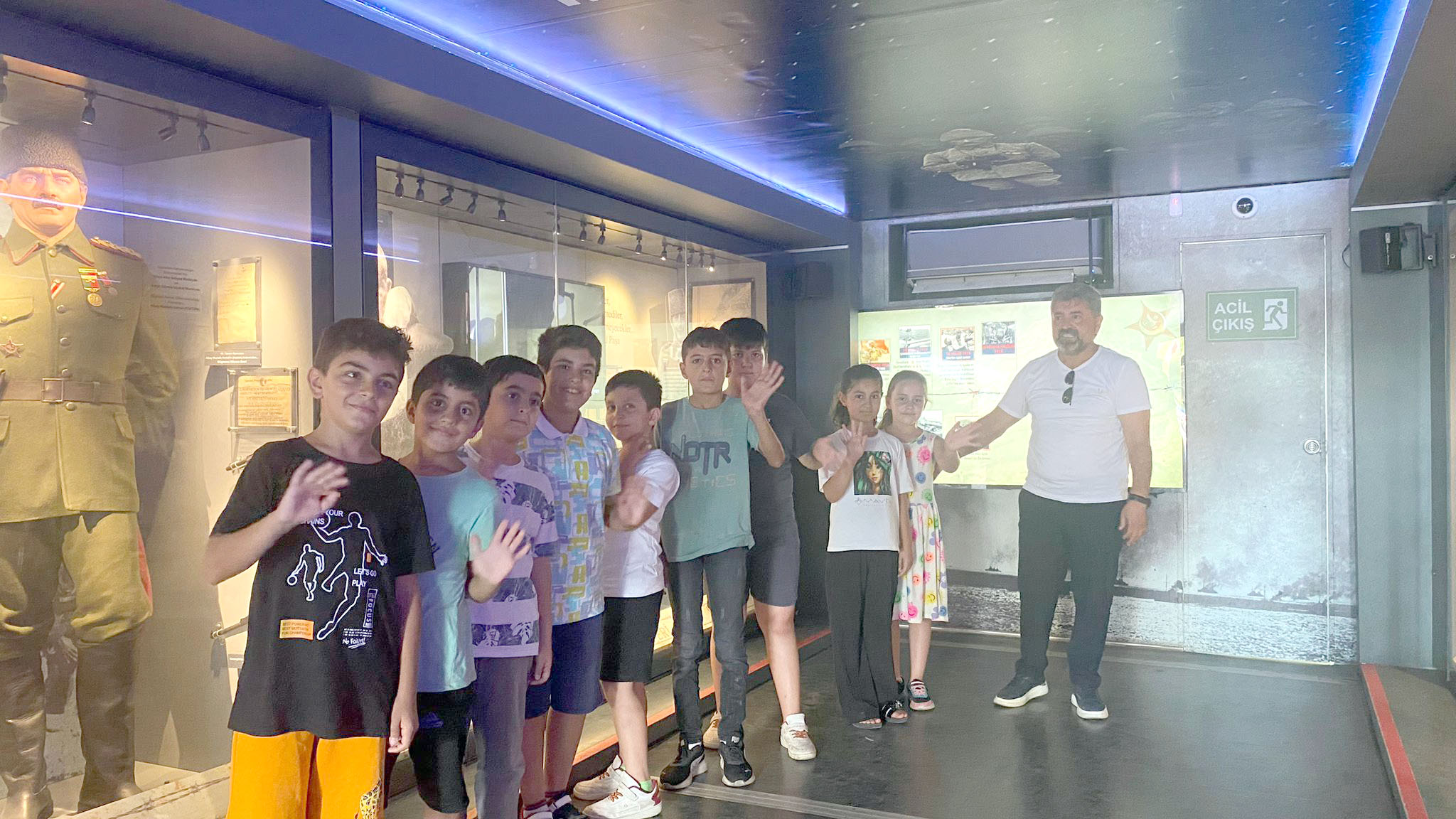 Minikler Çanakkale’ye gezi istiyor