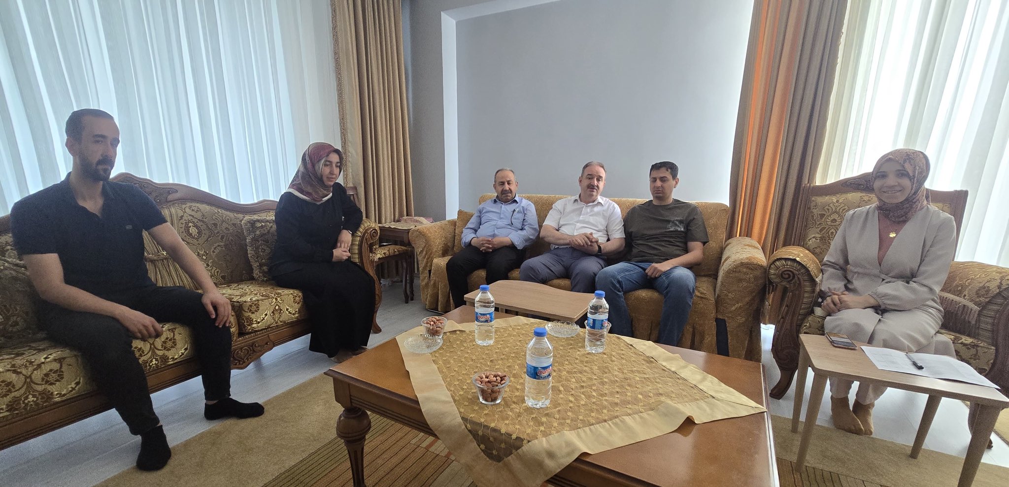 15 Temmuz Gazisini ziyaret etti