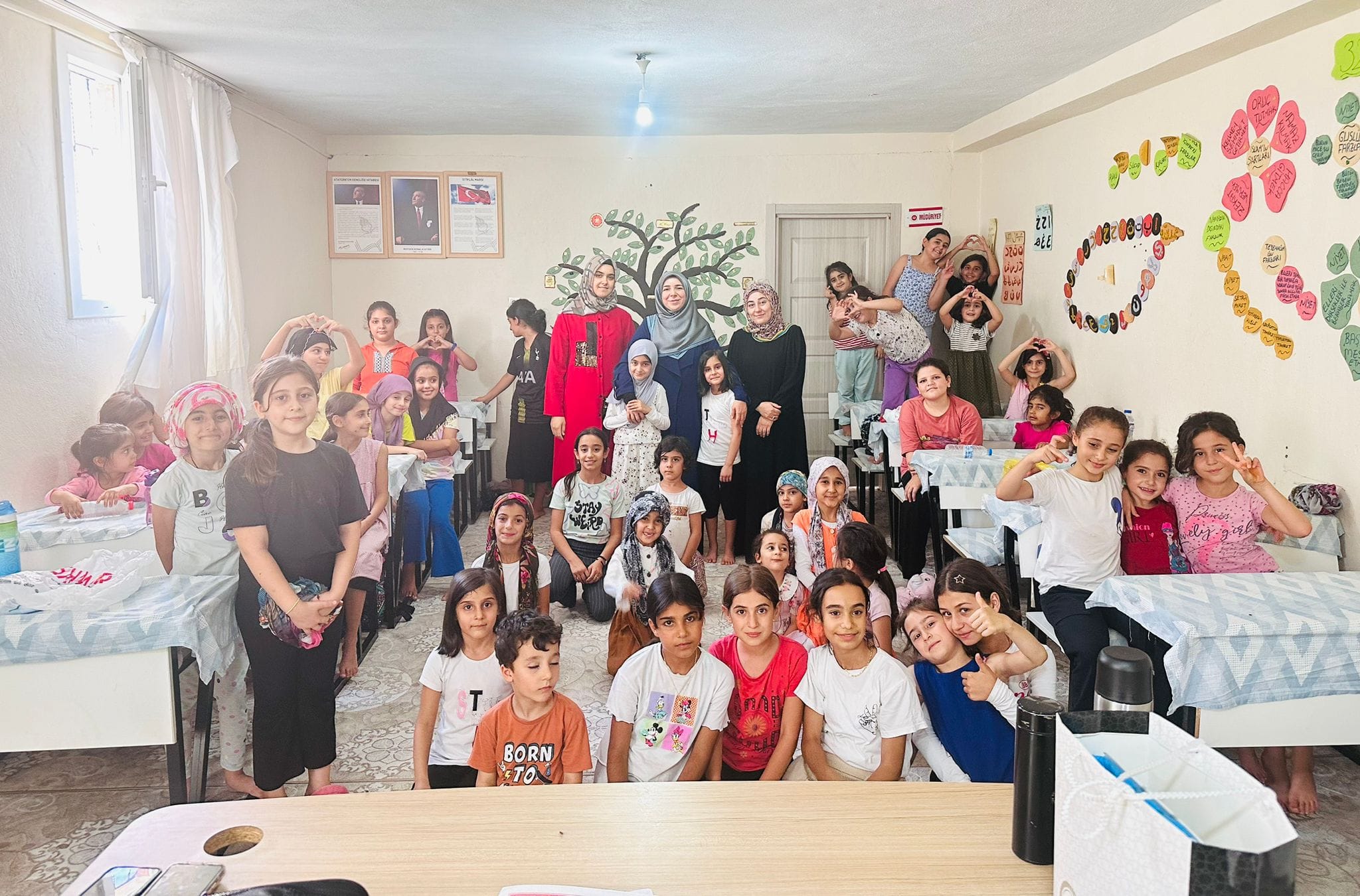 Müftü Yardımcısı Yaz Kur’an Kurslarını ziyaret etti