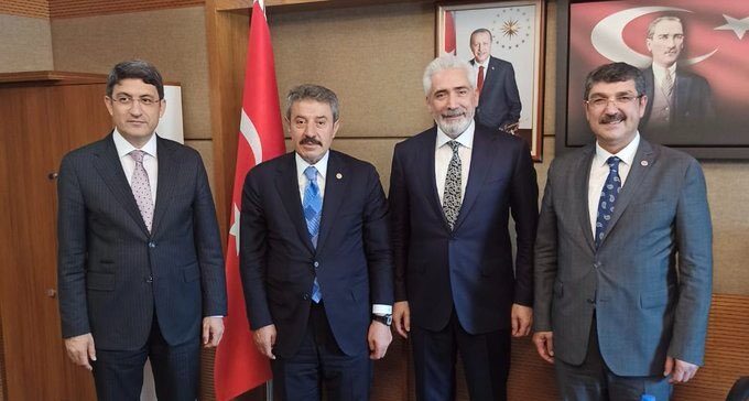 Nasıroğlu, TBMM Çevre Komisyonu Başkanı Galip Ensarioğlu’nu Ziyaret Etti