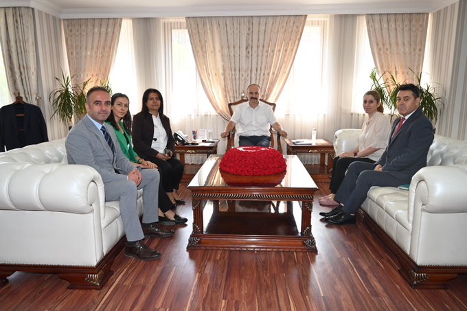 Dünya Nüfus Günü’nde Valiye ziyaret