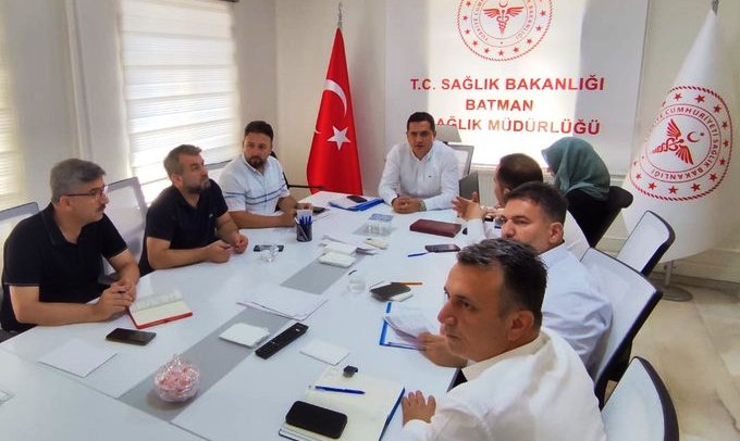 Sağlık projeleri değerlendirildi