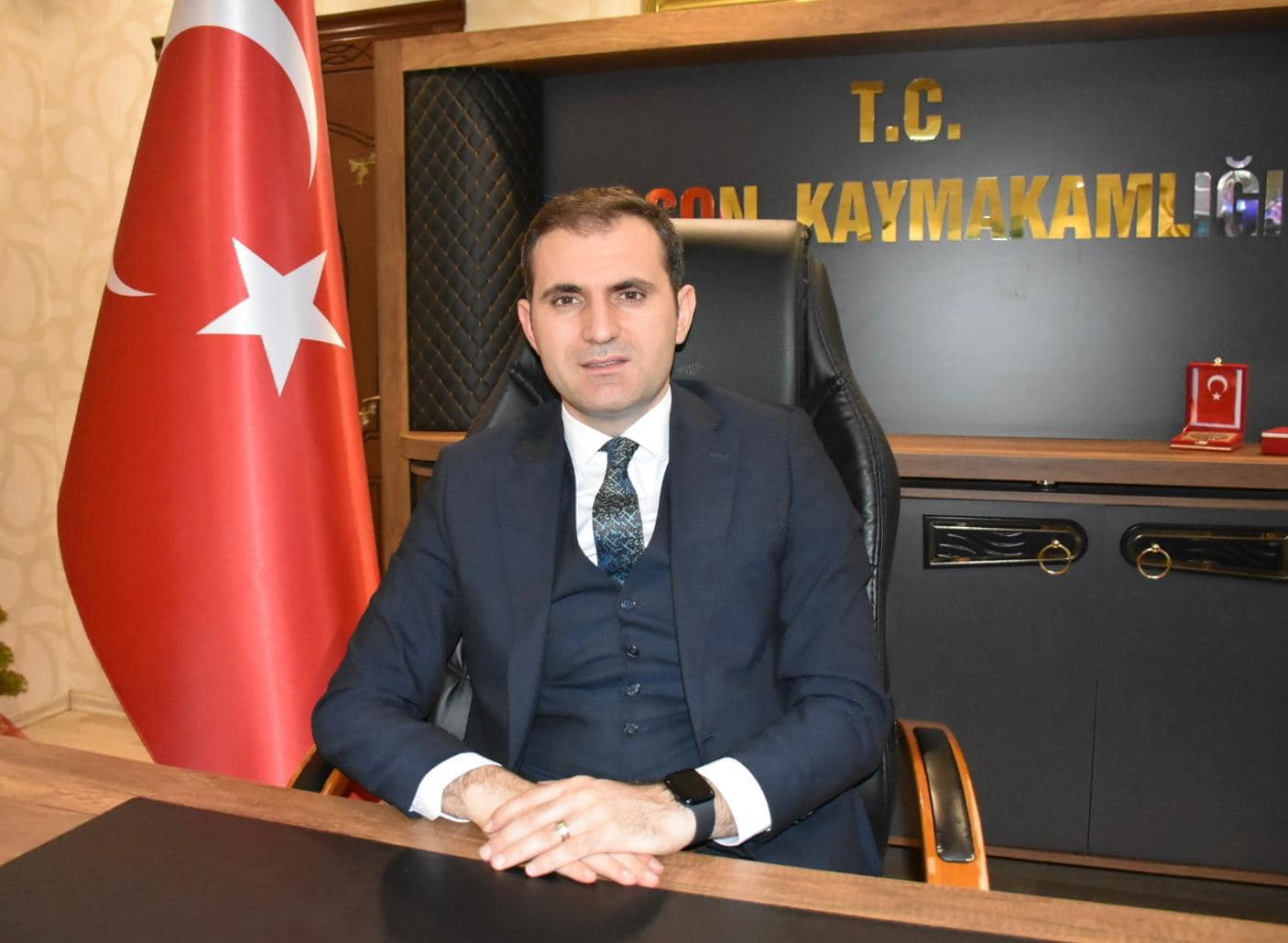 Kaymakam Mete’den veda mesajı