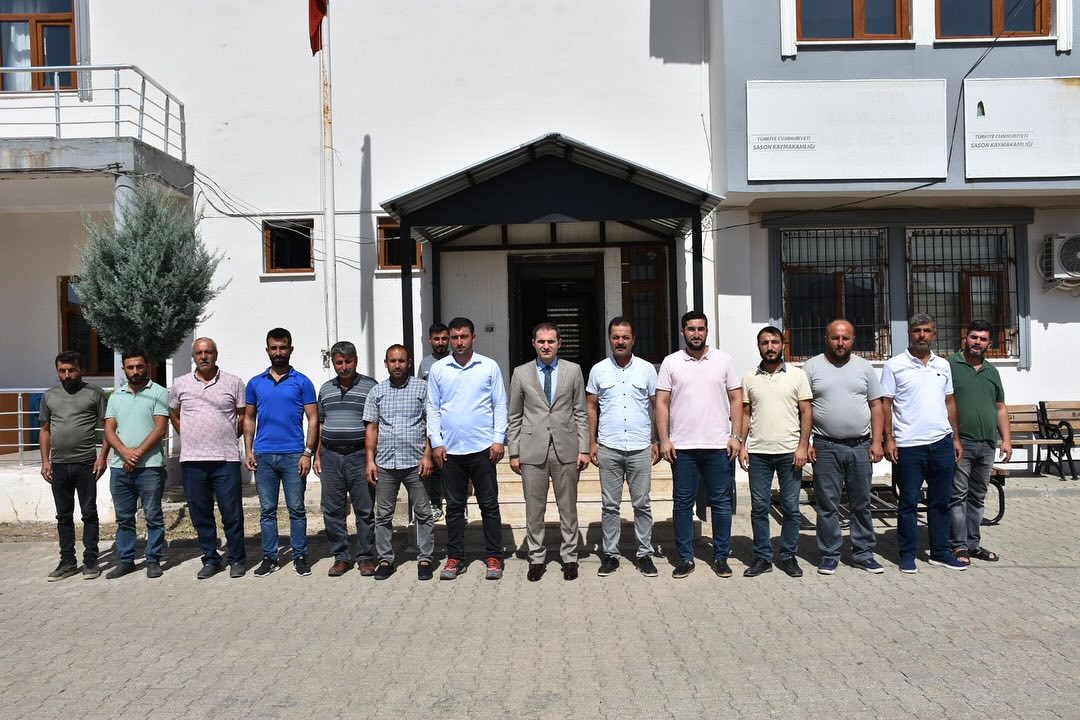 Kaymakam Mete’den kurumlara veda ziyareti