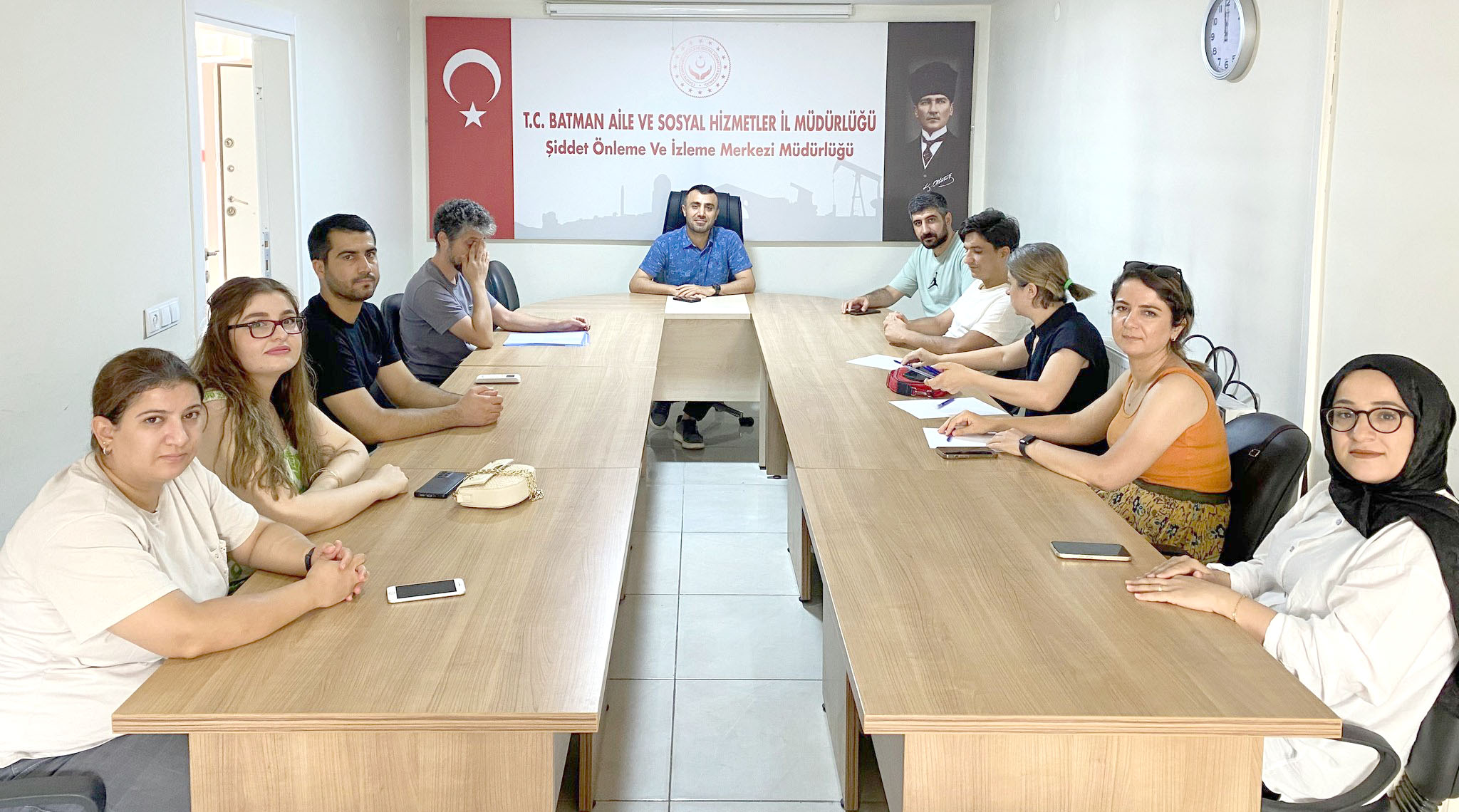 Personele şiddet önleme toplantısı yapıldı