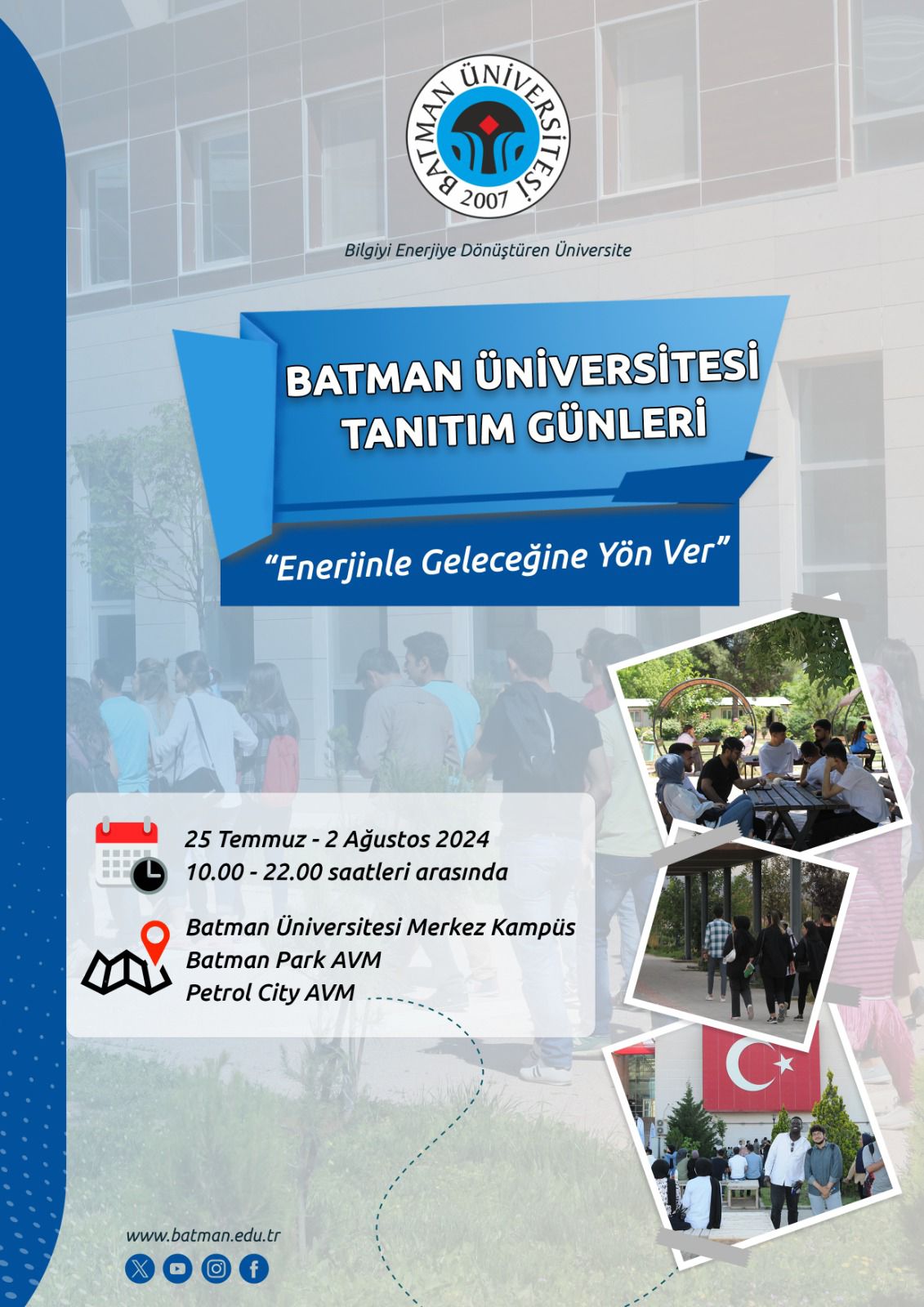 Üniversite tanıtım günleri başladı
