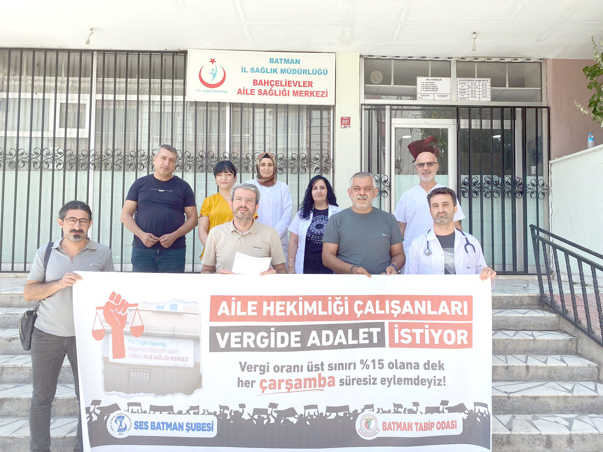 “Vergide Adalet” Eylemleri 19 Haftadır Sürüyor