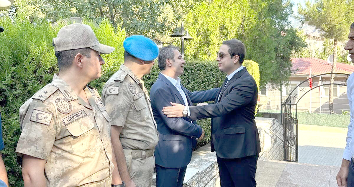 Yeni görevinde başarılar diledi