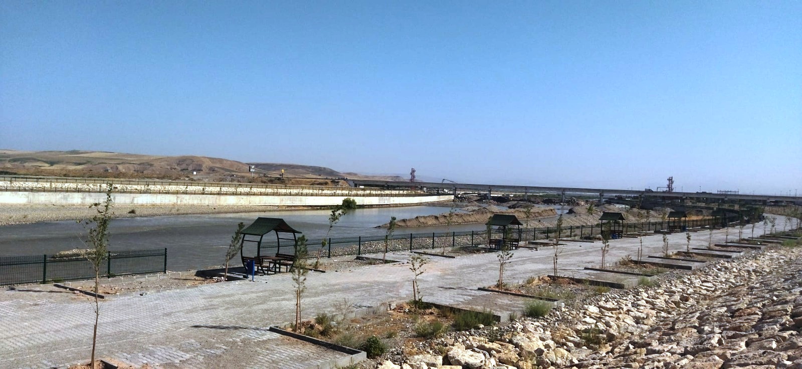 İstiklal Parkına 29 yeni kamelya yerleştirildi