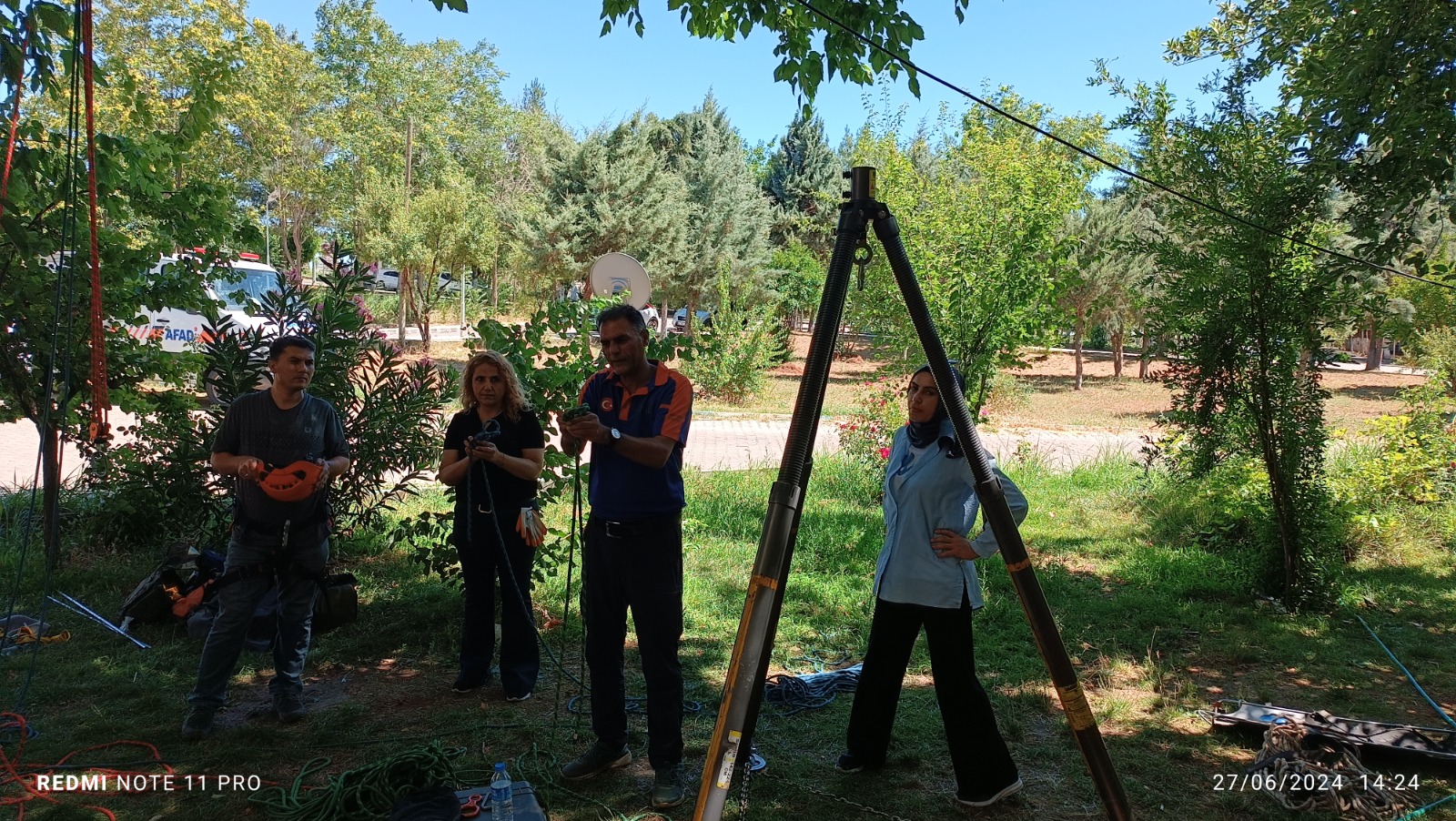 AFAD’tan Gençlik Spor personellerine arama kurtarma eğitimi