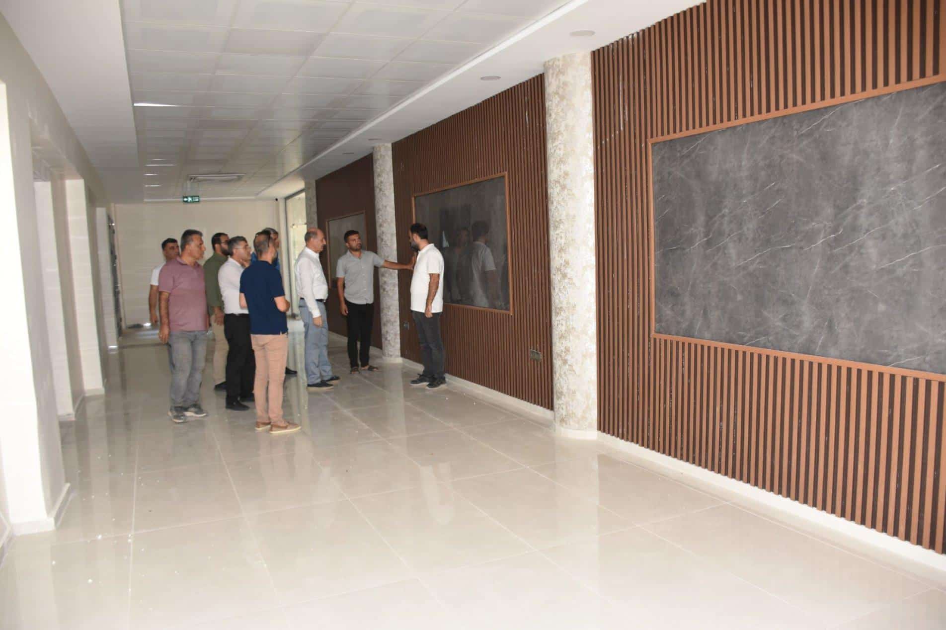 Bakım ve Onarımı Devam Eden Okulları Ziyaret Etti