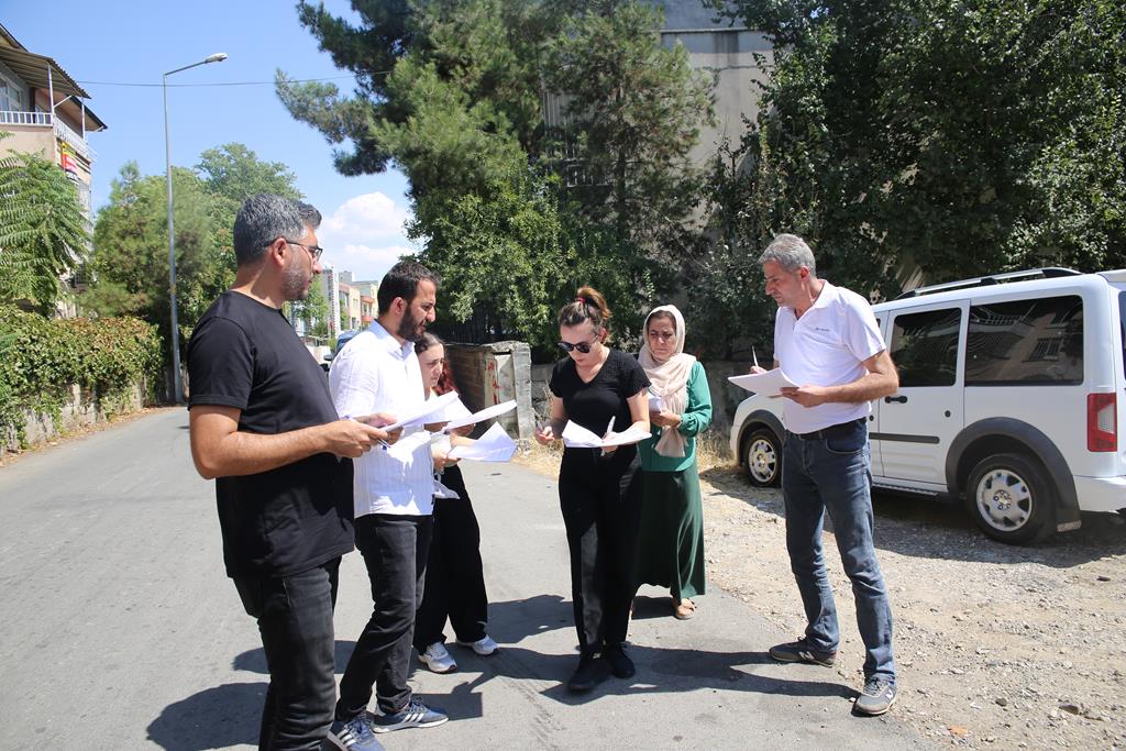 İmar Başvuruları Yerinde Değerlendiriliyor