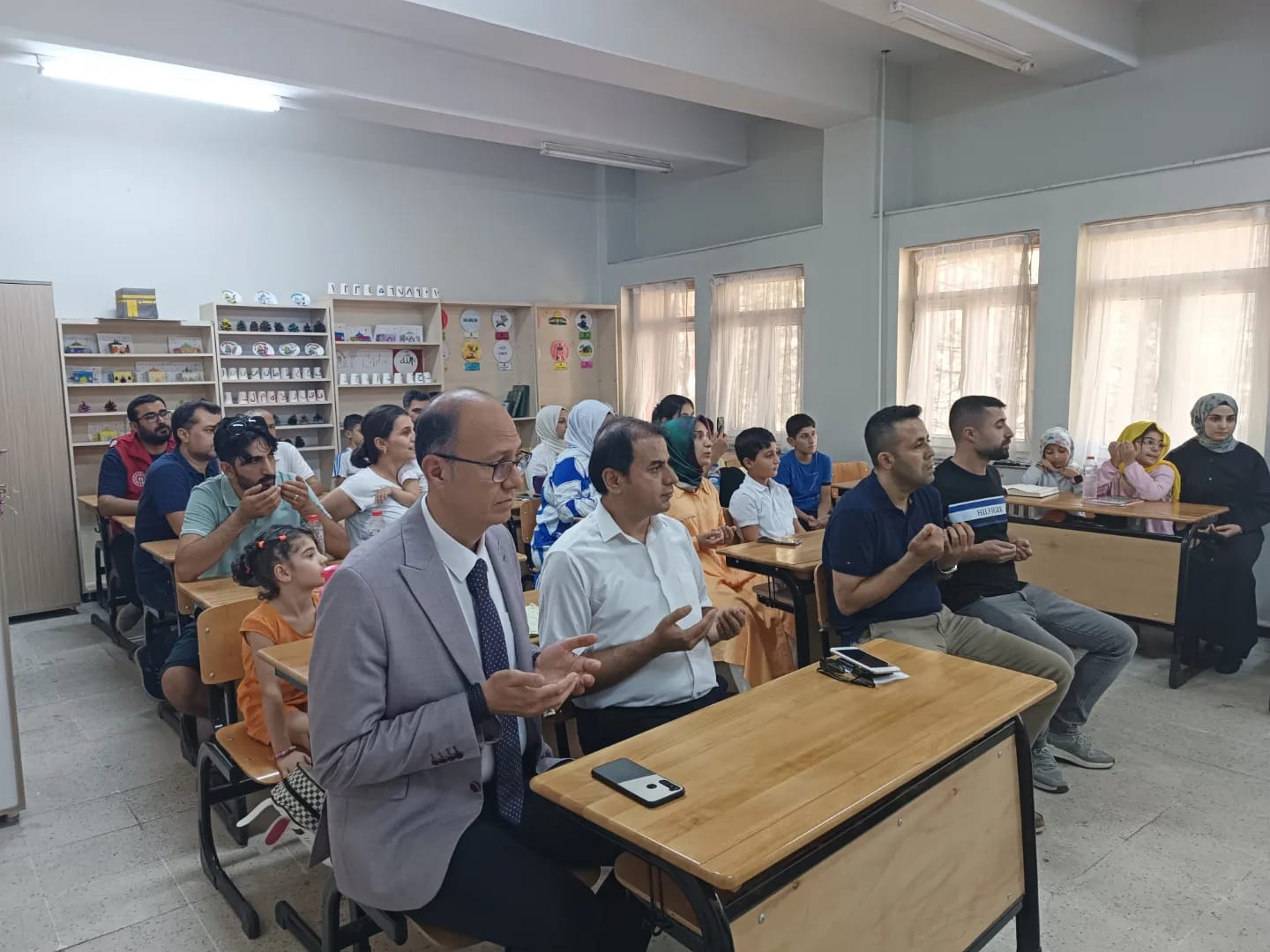 ‘Kur’an-ı Kerim kursunda başarılı olan minik öğrenciler kutlama programı düzenlendi