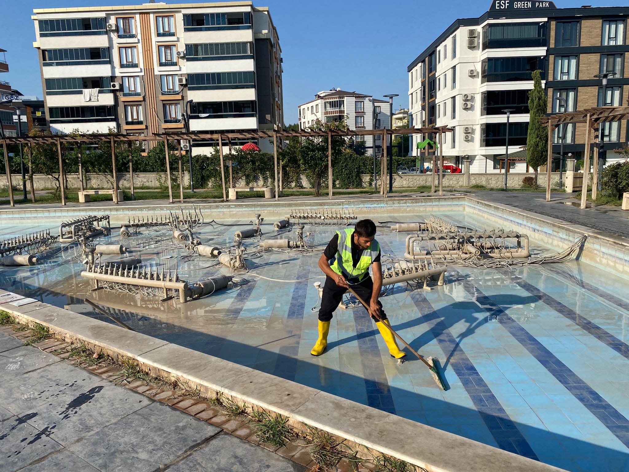 Süs Havuzları ve Parklar bakım ve onarımdan geçiyor